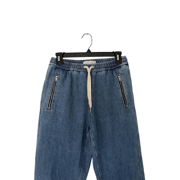Rag & Bone Indigo Denim Track Pants Size Small - Picture 8 of 11